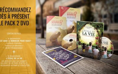Profitez du pack 2 DVD « C’est quoi le bonheur pour vous? » et  « L’école de la vie une génération pour tout changer » !