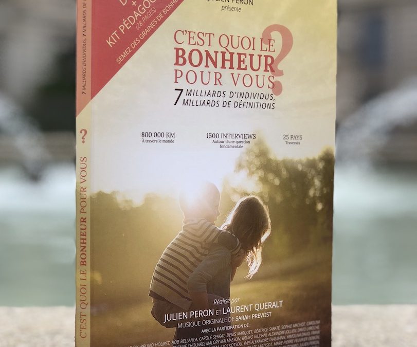 Tournée en Belgique du film C’est quoi le bonheur pour vous? en présence de Julien Peron