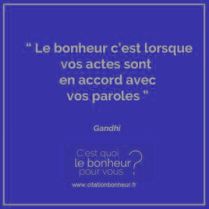 le bonheur citation courte