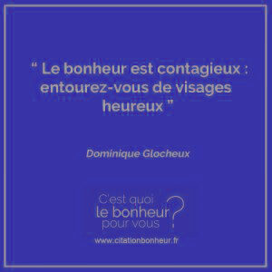 le bonheur citation courte