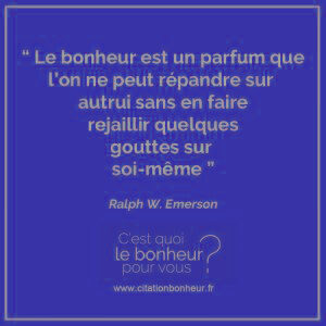 citation sur le bonheur