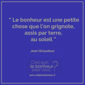 citations sur le bonheur