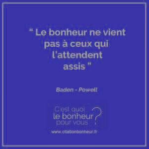 phrase sur le bonheur