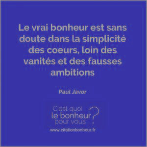 phrase sur le bonheur